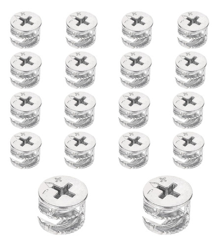 Furniture Cam Lock Nuts,16 Pcs Furniture Connecter Cam Lock