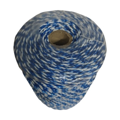Hilo O Cordón Electro Plástico Cerca Eléctrica Azul 200m 3mm