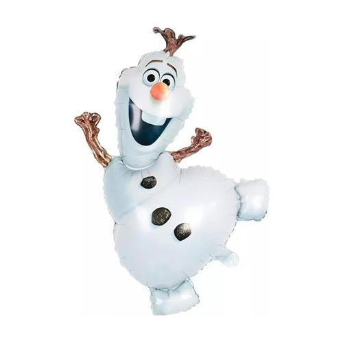 Globo Olaf Frozen Muñeco De Nieve Metalizado 80cm