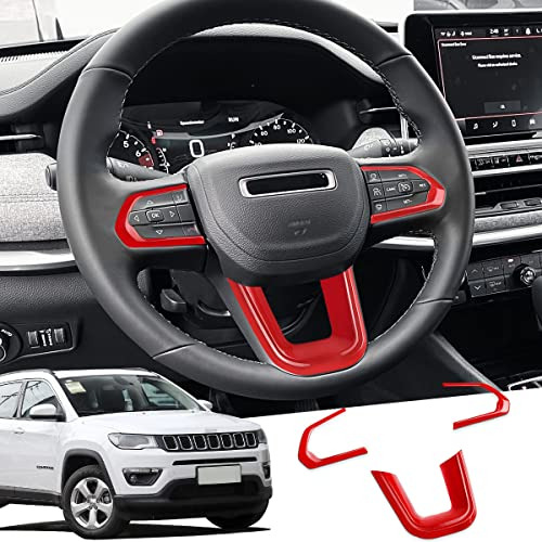 Steering Wheel Cover For 2021 2022 2023 Compass Accesso...