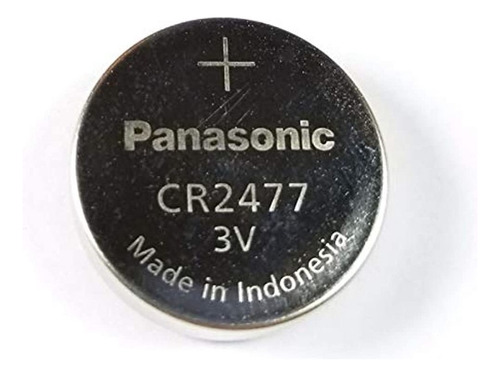 Pila De Botón De Litio Panasonic Cr2477 De 3 V