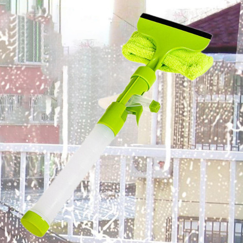 Limpiador De Ventanas Profesional Para Baño Exterior Verde