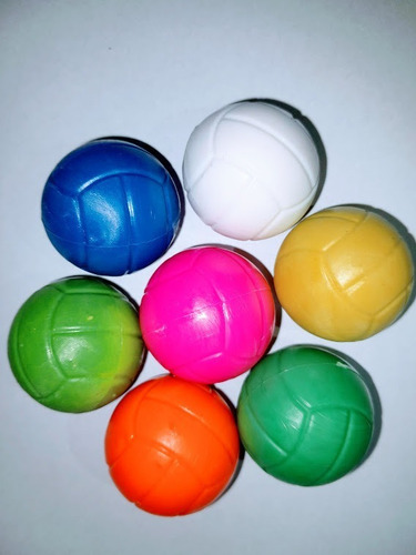 Pelotas De Futbolito De Plástico Macizas 32 Mm. Desdeasia