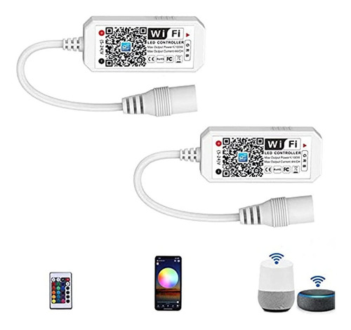 Paquete De 2 Controladores Inalámbricos Wifi Inteligentes, C