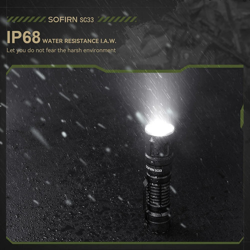 Lámpara Led Sofirn Sc33 De 5200 Lm Para Defensa Personal, Li