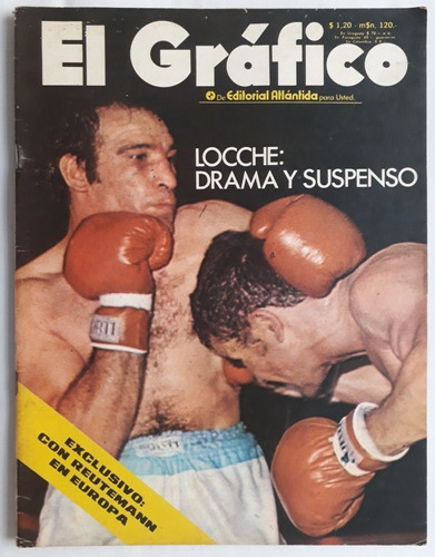 El Grafico 2687 - Nicolino Locche Chacarita River 1971 Fs