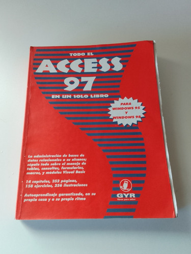 Libro Access 97 Usado Para Windows 95y98 Retro