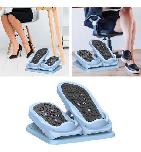Mini Sentado Stepper Squat Wedge Fitness Portable Slant Azul