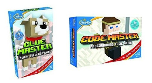 Think Fun Code Master Y Clue Master Bundle Stem Toys Para Ni