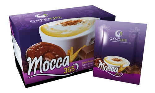 Café Mocca Gourmet Con Ganoderma Lúcidum 365, Ganolife