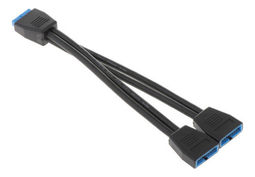 A Cabezal Usb De 19 Pines Usb3.0 Placa Base Divisor Usb Hub
