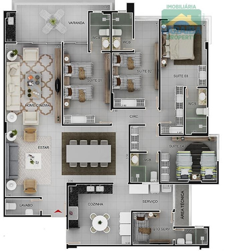 Imagem 9 de 9 de Apartamento Luxo Beiramar À Venda - Praia De Intermares - Cabedelo - Ap0530 - Pb - Ap0530