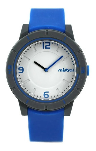 Reloj Mistral Unisex Elegante Malla De Silicona Gaw-1163 -08