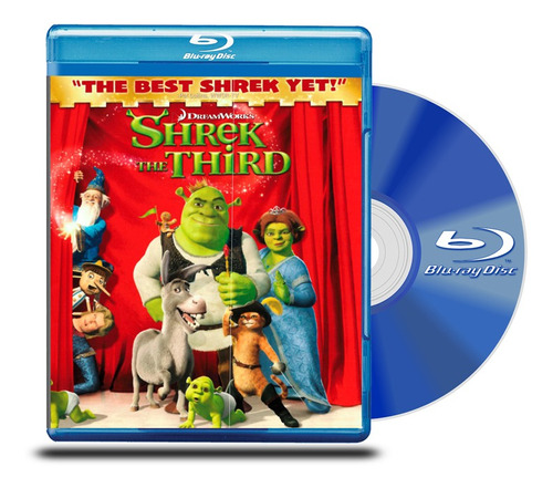 Blu Ray Shrek Tercero