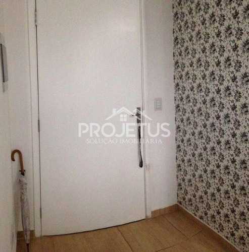 Imagem 3 de 12 de Vendo Apartamento 2 Dormitórios, 47m² - Jd Elizabete - Taboã - 197599