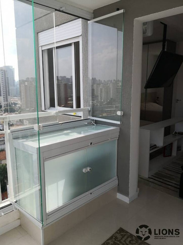 Imagem 2 de 12 de Apartamento Mobiliado À Venda Há 600mts Do Metro Borba Gato - 5405