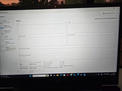 Notebook Hp Victus 16-d0501 (Usado)