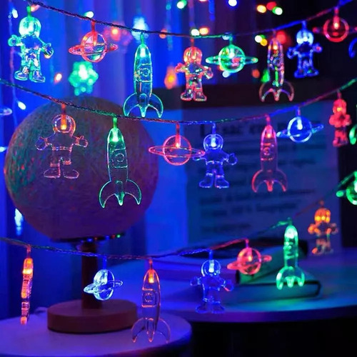 Cadena De Luces Led Para Decoración De Cuarto De Niño Pa