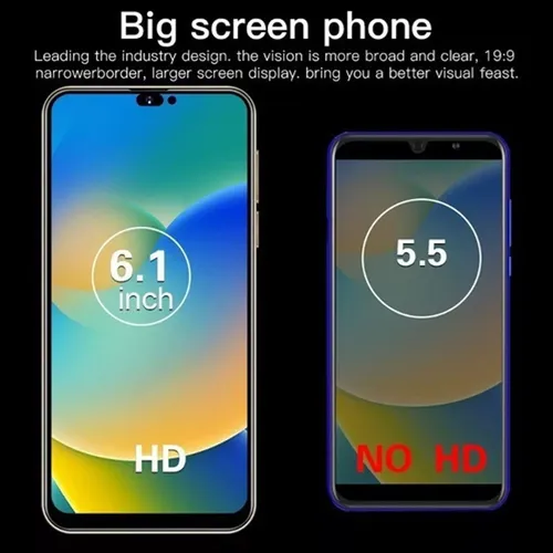 Teléfonos Inteligentes Android Baratos I14 Pro Max 6.1 En Ra