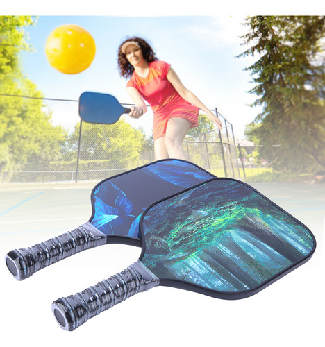 Set Profesional De Raquetas De Pickleball De Fibra De Carbon