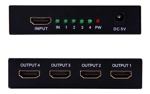 Splitter De Video Hdmi 1x4 2k-4k