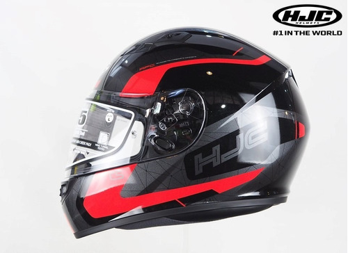 Casco Hjc Cs-15 Dosta Mc1 Rot Color Negro Tamaño Del Casco S