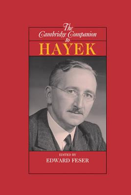 Libro The Cambridge Companion To Hayek - Edward Feser