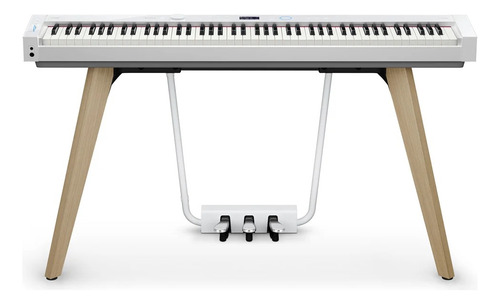 Piano Casio Privia Pxs7000 Blanco 88 Teclas Martillo +mueble Color White