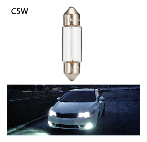 Lámpara Halógena Auxiliar Led Ge General, 36 Mm, C5w Sv8.5