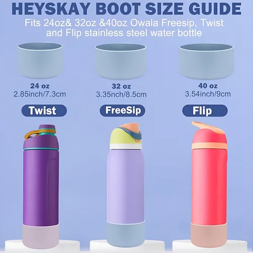 Base Silicona Para Termo Owala 32 Oz Protector Cubre Bot