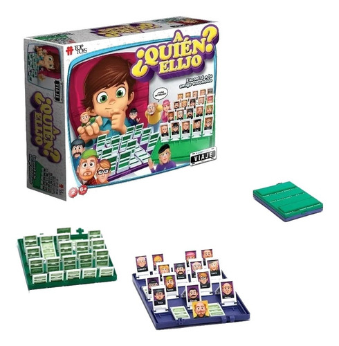 Imagen 2 de 2 de Juego de mesa ¿A quién elijo? Viaje Top Toys 1033