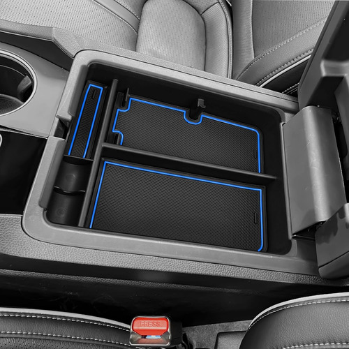 Organizador Para Honda Pilot 2023 2024, Color Azul, Bandeja 