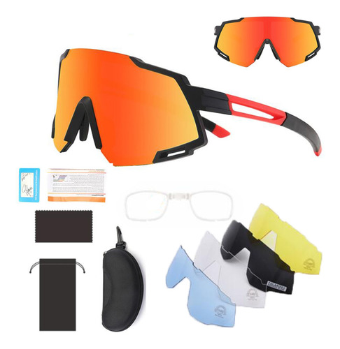 Oculos Esportivo Sol Bike Ciclismo Corrida Vôlei Uv400