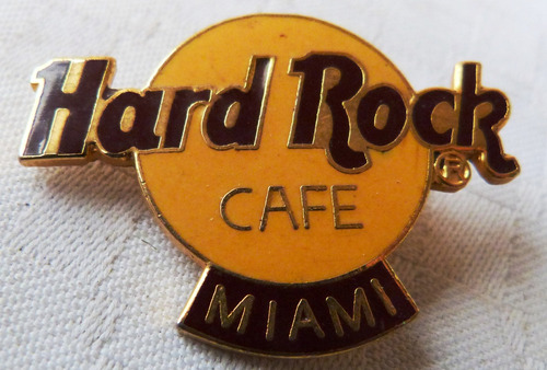 Monijor62-coleccion Prendedor Broche Hard Rock Miami