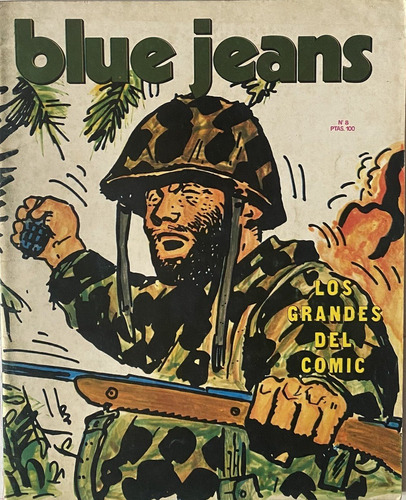 Blue Jeans, # 8, Grandes Del Comic,  Hugo Pratt, Ez2