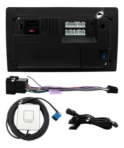 Multimídia 9 Pioneer Dmh-ap6650bt Android Auto E Carplay