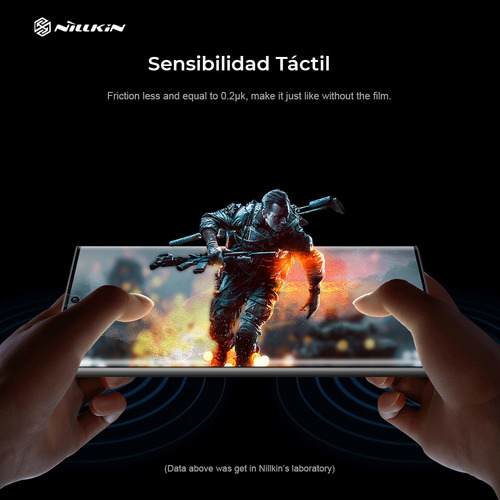 Protector Pantalla S23 Ultra Nillkin Impact Resistant 2und
