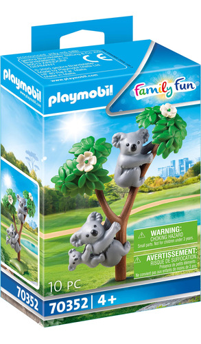 Playmobil  Koalas Familiares Divertidos Con Bebé