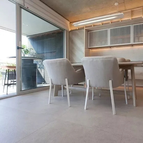 Imagen 2 de 5 de Porcelanato Vite 60x120 Liscio Ivory Pulido