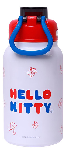 Garrafa Térmica Jupiter Infantil Sonic Bico Trava Cor Hello Kitty