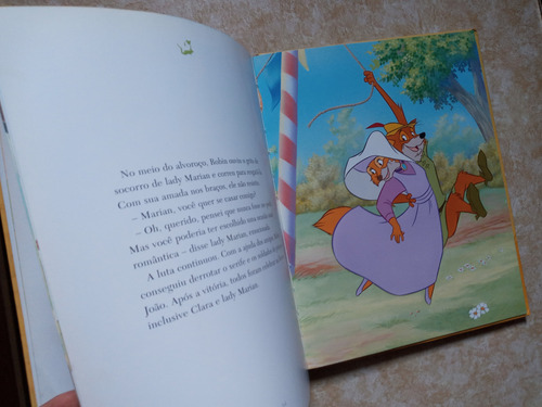 Livro - Robin Hood - Clássicos Disney Para Ler E Ouvir (Usado)