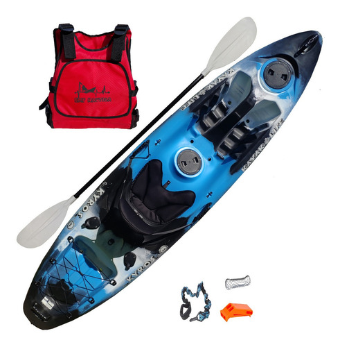 Imagen 3 de 9 de Kayak Kyros Kayaklife Emp Nautica Completo Pesca Y Travesía