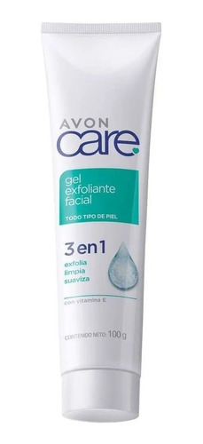 Avon Care Gel Exfoliante Facial 3 En 1  Limpieza Dia Noche