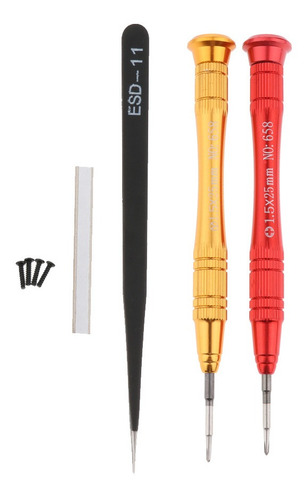 Imagen 4 de 9 de Para Nintendo Switch, Kit De Destornillador De 1.5 Mm Con