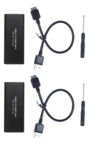 Convertidor De Lector Ssd Externo 2x M.2 Ssd A Usb 3.0 Ada