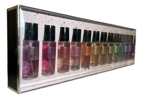 Set Mini Fragancias Victoria's Secret Ed. Especial 12 Pzs