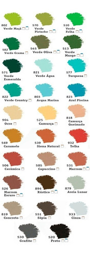 Tinta Acrílica Acrilex Nature Colors Kit C 15 Cores-promoção