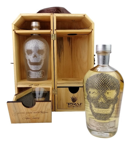 Tequila Torai Duo Pack Blanco Y Extra Añejo Botellas 700 Ml