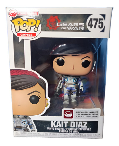 Funko Pop Games Gears Of War - Kait Diaz #475 (Usado)
