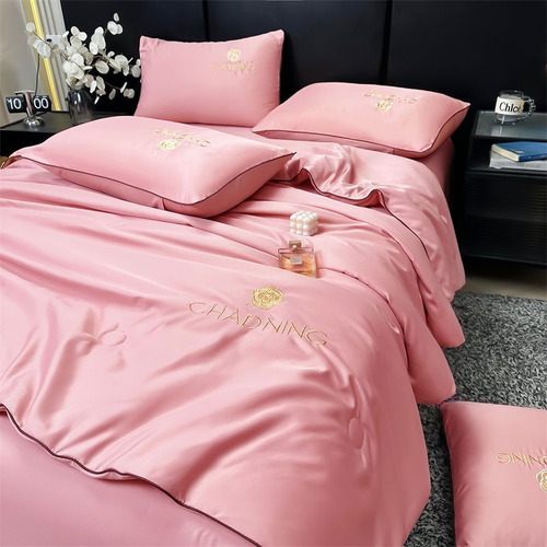 Jasmine-elegant Pink Mf - [colcha De Verano Individual